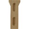 Ekena Millwork 2 1/2"W x 4"D x 6"H Small Gomez Wood Bracket, Cherry BKTW02X04X06GOCH - alternate 3